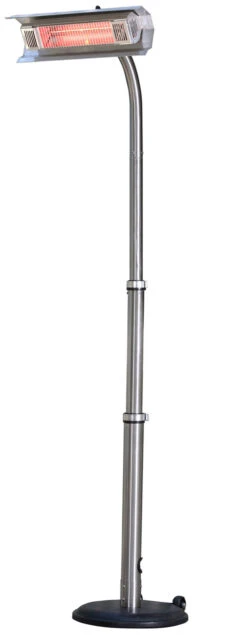 Fire Sense Stainless Pole Mounted Telescoping Infrared Patio Heater - 02115
