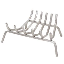 32" Stainless Steel Fireplace Grates