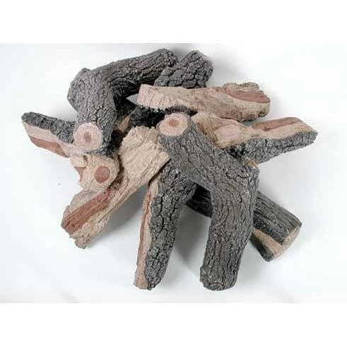 Rasmussen 48" Bark/Split Firepit Logs, Round Stack 3 Rasmussen 48" Bark/Split Firepit Logs, Round Stack