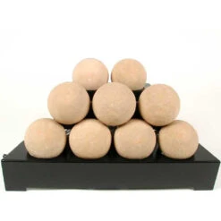 Rasmussen 20" Alterna Beige Vent Free Fire Balls W Black Chassis | LP