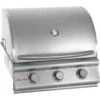 Blaze 25" 3 Burner Prelude Built-in Gas Grill - BLZ-3LBM -BBQ Haven Shop 3 burner correct pic with temp 97165.1558123592.1500.1500