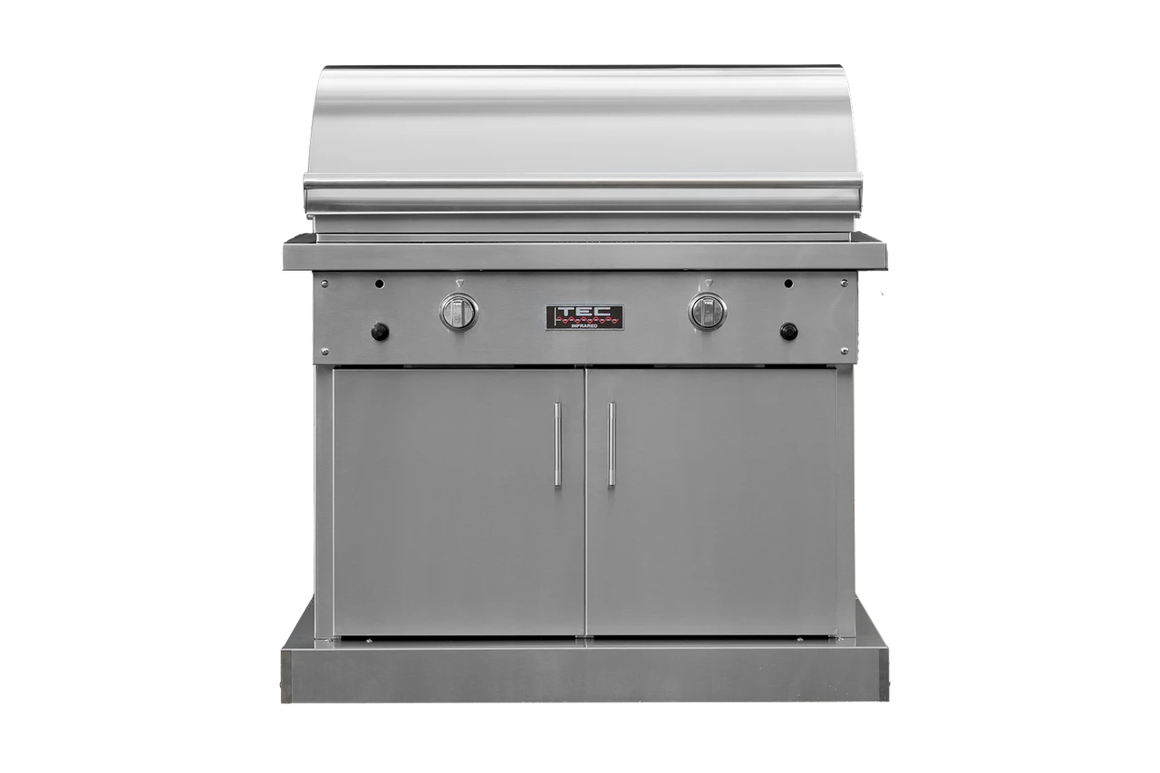 TEC Infrared 44" Sterling Patio FR Grill On Stainless Cabinet - STPFR2CAB 3 TEC Infrared 44" Sterling Patio FR Grill On Stainless Cabinet - STPFR2CAB