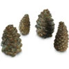 Real Fyre Designer Pine Cones, Assorted Sizes, 4 Pc