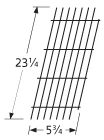 23 1/4 X 5 3/4, Viking Porcelain Cooking 1/2 Grid - 54921 Replaces OEM PA060053