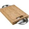 Napoleon PRO Cutting Board With Stainless Steel Bowls - 70012 -BBQ Haven Shop 70012 cutting board napoleon grills 56910.1690918571.1500.1500