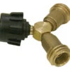LPG Propane Y Splitter, Connect 2 Hoses/Regulators To 1 Tank | 7633 -BBQ Haven Shop 7633 68869.1670514998.1500.1500