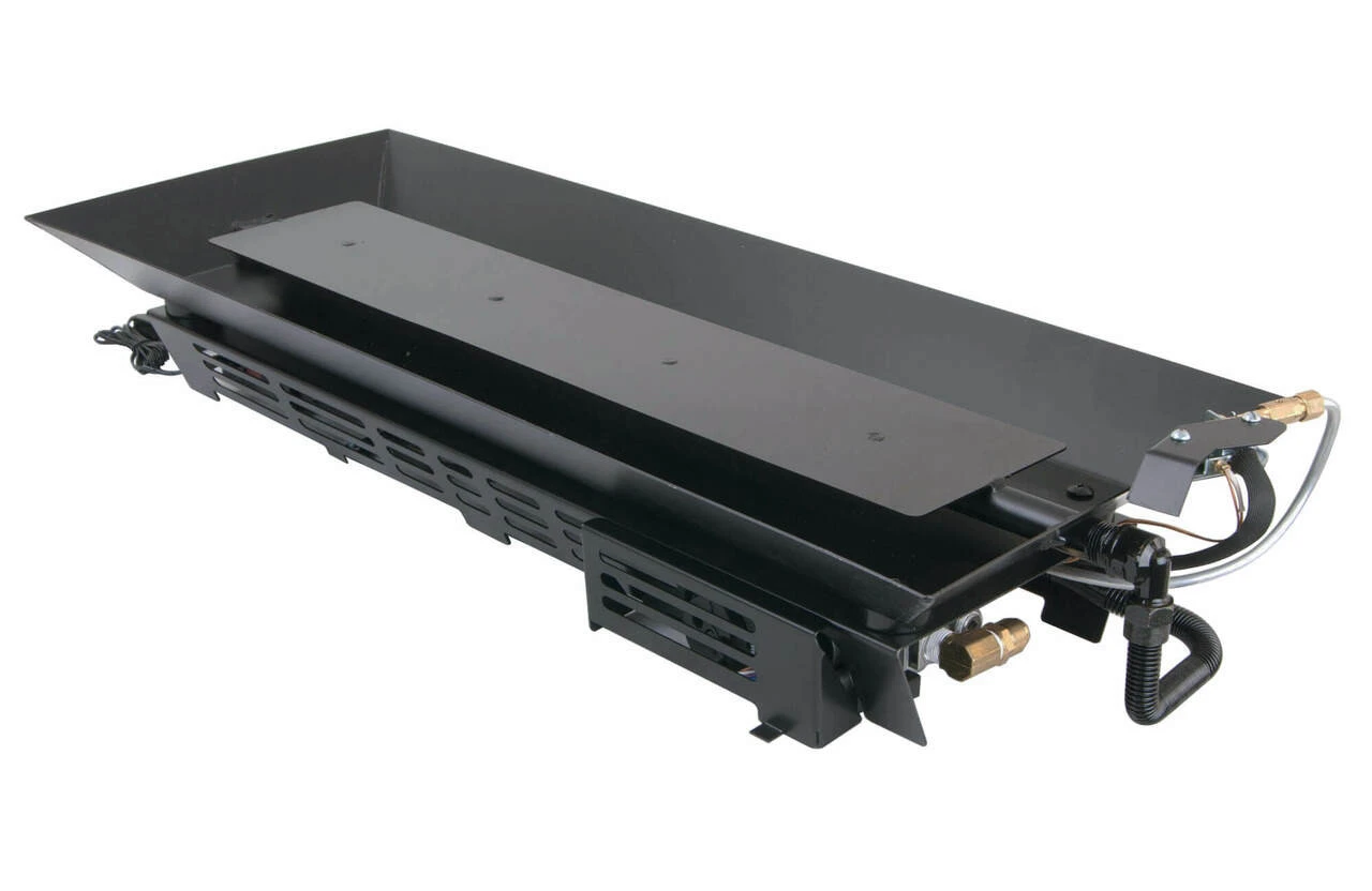 30" Alterna Dark Gray Vented Fire Balls With Custom Pan Burner 4 30" Alterna Dark Gray Vented Fire Balls With Custom Pan Burner - Image 2