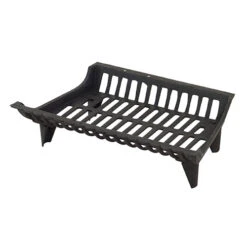 18" Zero Clearance Cast Iron Stack Log Grate