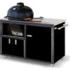 Challenger Designs 48" Black With Silver Vein Primo JR Grill Cart -BBQ Haven Shop Challenger Cart for Primo Grills 04596.1617976117.1500.1500