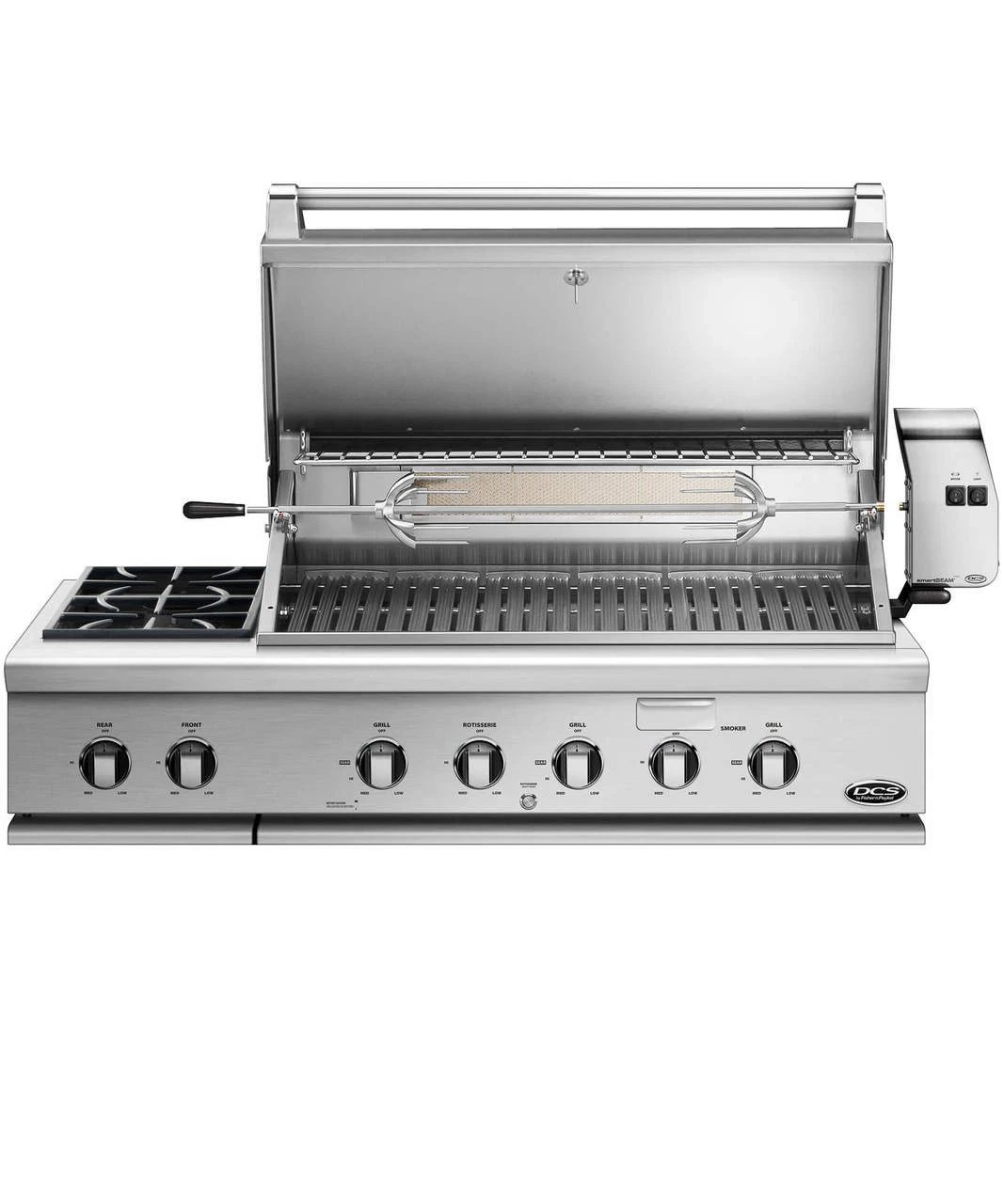 DCS 48" Built-in Propane LP Grill, Integrated Side Burner - BH1-48RS-L 4 DCS 48" Built-in Propane LP Grill, Integrated Side Burner - BH1-48RS-L - Image 2