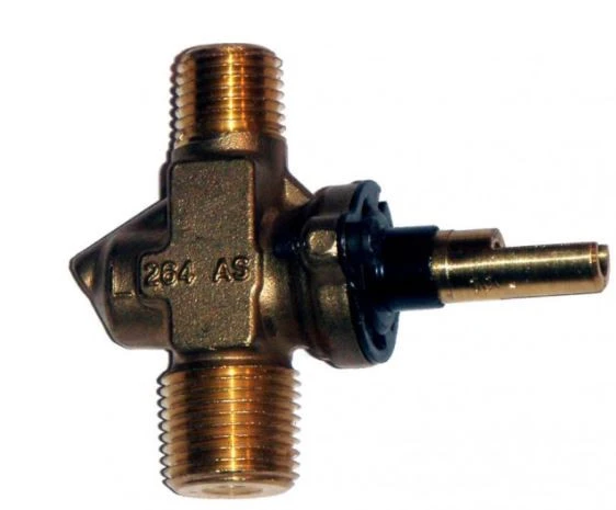 3005 FireMagic Side Burner Brass Valve Without Knob 3 3005 FireMagic Side Burner Brass Valve Without Knob