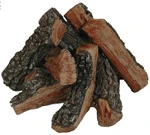 Rasmussen Bark/Split 20" Round Stack Firepit Logs