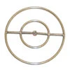 18" In Ground Stainless Steel Ring Fire Pit Kit, Match Lit, NG -BBQ Haven Shop FPS18 84143.1477035513.1500.1500