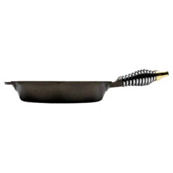 Finex 10" Cast Iron Skillet - No Lid -BBQ Haven Shop Finex skillet 10 side 05615.1559682620.1500.1500