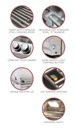 FireMagic Aurora A660i Built In Grill, No Rotisserie -BBQ Haven Shop Fire Magic Aurora Features no rotisserie 33969.1477049411.1500.1500