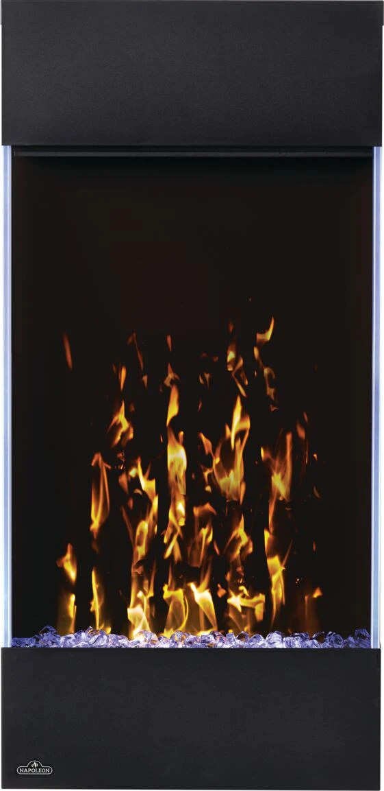 Napoleon Allure Vertical 32" Electric Wall Hanging Fireplace - NEFVC32H
