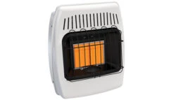 Superior 2 Plaque 12K BTU Infrared Heater, Dual Fuel, T-stat Control