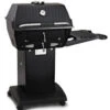Broilmaster C3 Independence Charcoal Grill On Black Cart/Base, 1 Side Shelf -BBQ Haven Shop Independence Closed with SideShelf web 04065.1477030125.1500.1500