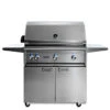 Lynx 36" Freestanding Grill - 2 Ceramic Burners, 1 Trident W/ Rotisserie - L36TRF -BBQ Haven Shop Lynx L36TRF Light On 86377.1677180089.1500.1500