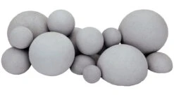 Rasmussen Mixed Fireballs 24" | Light Gray