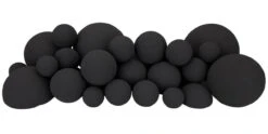 Mixed Fireballs | Black | 30-Inch | 29-Pieces