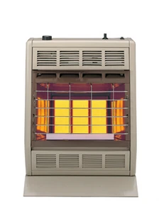 Empire 18k Btu Infrared Space Heater Thermostat Control - SR18T