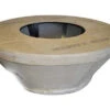 HPC 54" Round Tapered Unfinished Fire Pit Housing Enclosure -BBQ Haven Shop Unfinished tapered circ 47644.1477038017.1500.1500