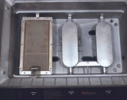 MHP Hybrid Propane Grill W/ SearMagic Grids On Black Cart 6 MHP Hybrid Propane Grill W/ SearMagic Grids On Black Cart -BBQ Haven Shop WHRG THRG Burners 58116.1600872545.1500.1500