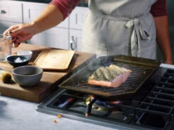 Finex 15" Lean Grill Pan Skillet -BBQ Haven Shop finex grill lean grill pan 3 22336.1615906904.1500.1500