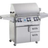 Fire Magic Echelon 660s Grill On Cart W Single Side Burner, One Infrared Burner, Digital Thermometer -BBQ Haven Shop fire magic echelon e660s 62 57508.1696347538.1500.1500