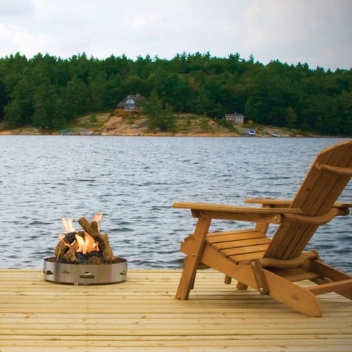 Napoleon Propane Patioflame Stainless Steel Fire Pit - GPFP 3 Napoleon Propane Patioflame Stainless Steel Fire Pit - GPFP - Image 2