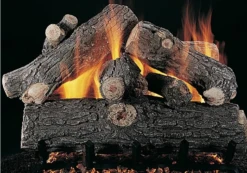 Rasmussen 18" Prestige Oak Single Face Gas Logs Only