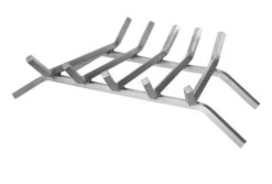 23" Stainless Steel Fireplace Grates