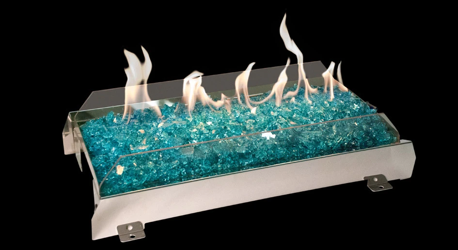 Real Fyre 18" See-thru G21 Glass Burner, Vent-Free 3 Real Fyre 18" See-thru G21 Glass Burner, Vent-Free