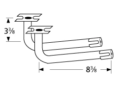 Sunbeam Twin Venturi Tubes Pair 3 Sunbeam Twin Venturi Tubes Pair