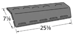 25 3/8 X 7 1/8, Porcelain Heat Shield, Aussie - 96121 -BBQ Haven Shop yhst 87469101818510 2155 19291113 57015.1654796114.1500.1500