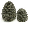 Set Of 4 Decorative Charred Pine Cones -BBQ Haven Shop yhst 87469101818510 2155 30842346 16307.1477008039.1500.1500