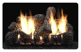 Empire 18" Charred Oak 4 Piece Log Set 3 Empire 18" Charred Oak 4 Piece Log Set