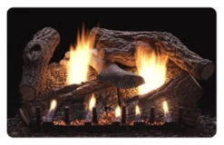 24-in Super Sassafras Vented/Vent Free Fireplace Replacement Logs Only