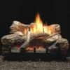 30" Flint Hill Vented/Vent-Free Log Set | Millivolt Valve | LP