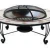 Wood-burning Fire Bowl W Decorative Ceramic Tile Surround -BBQ Haven Shop yhst 87469101818510 2155 62147776 92719.1591991498.1500.1500