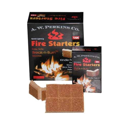 Break N Burn Fire Starter Squares - 288 Squares Total 3 Break N Burn Fire Starter Squares - 288 Squares Total