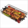 Deluxe Non Stick Flat Rotisserie Spit Basket - 24785 -BBQ Haven Shop yhst 87469101818510 2155 9386597 28124.1668791033.1500.1500